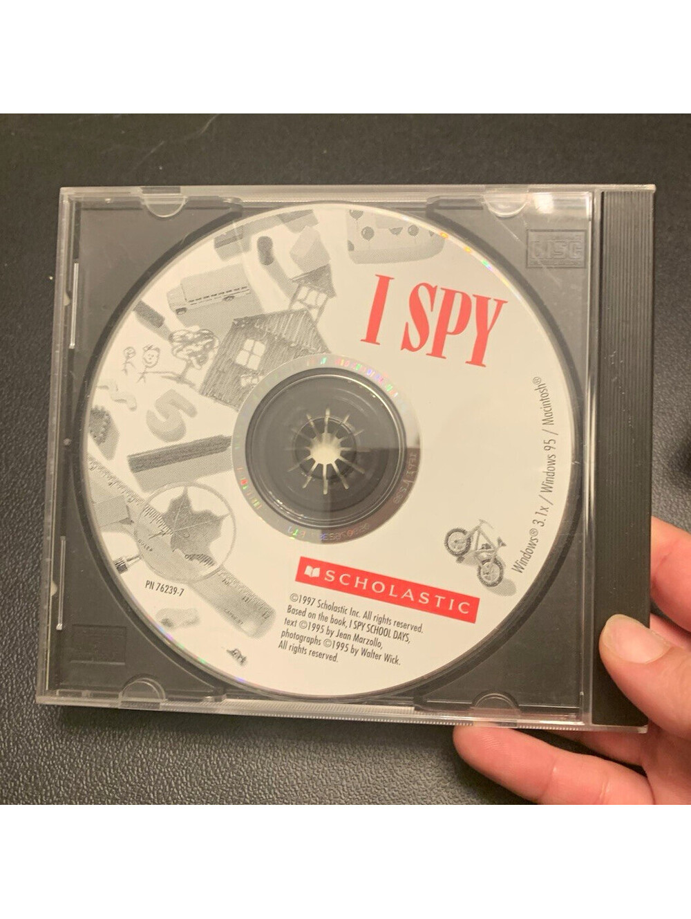 Scholastic I Spy Brain-Building Games for Kids CD-ROM Windows/Mac English